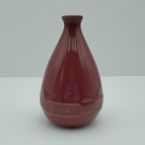 Longaberger Woven Traditions Paprika Reed Diffuser Small Round Bud Vase - Picture 1 of 5
